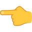 Finger zeigt nach links :point_left: 👈