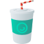 Becher mit Strohhalm :cup_with_straw: 🥤